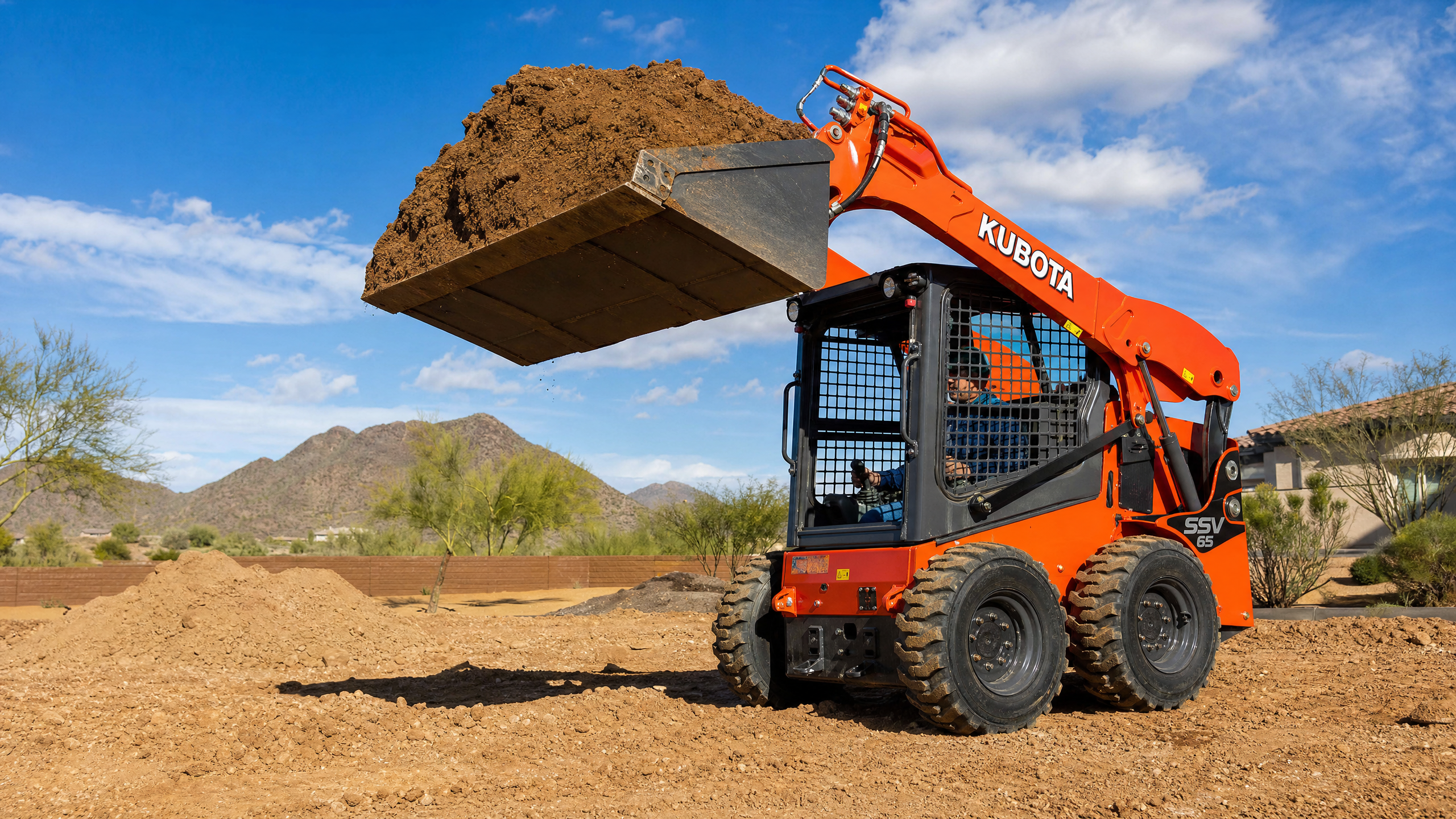 Kubota SSV65 Heavy Duty Skid Steer